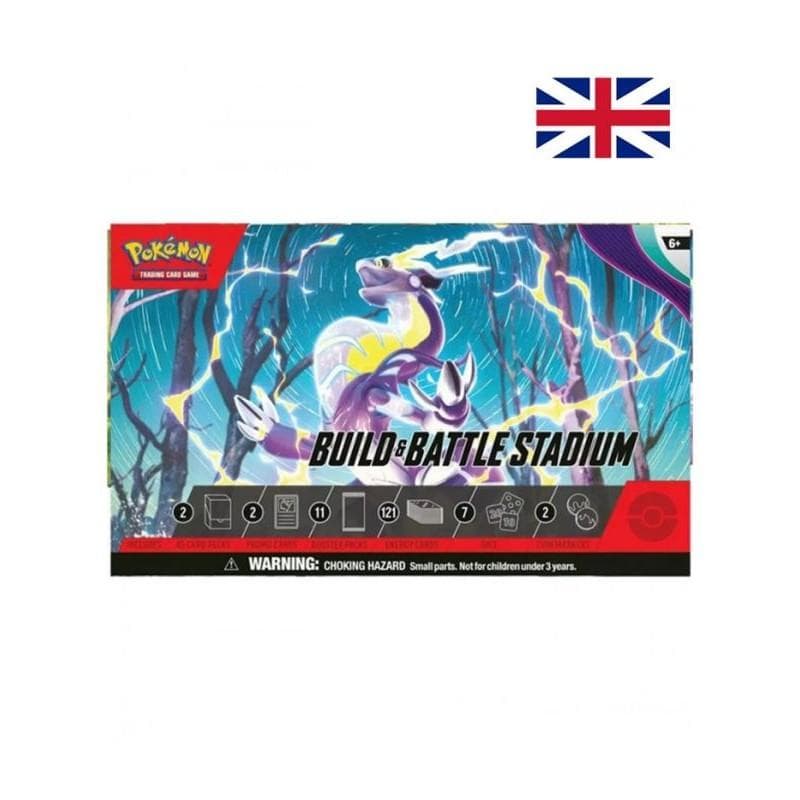 Caja cartas pokémon Combina y Combate Escarlata Y Púrpura Inglés Pokemon
