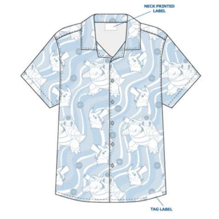 Camisa Pokemon