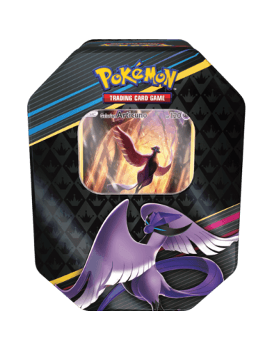 POKEMON CROWN ZENITH TIN - GALARIAN ARTICUNO - ESP