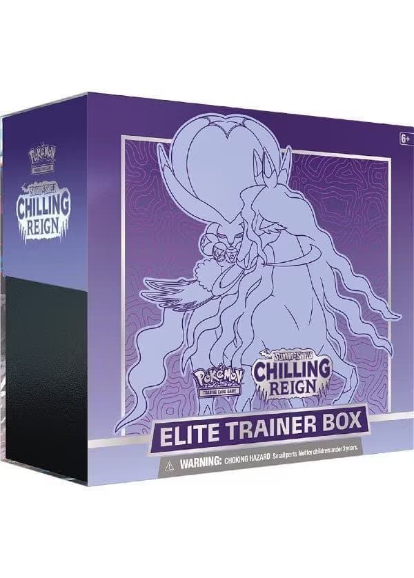 Elite Trainer Box - Lilla - SWSH Chilling Reign — Inglés