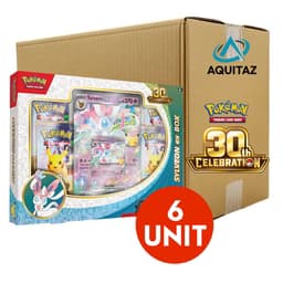 Pokémon Mega: 30th Celebration Collection Box Case (Sylveon ex) (6 ST) (ENG)
