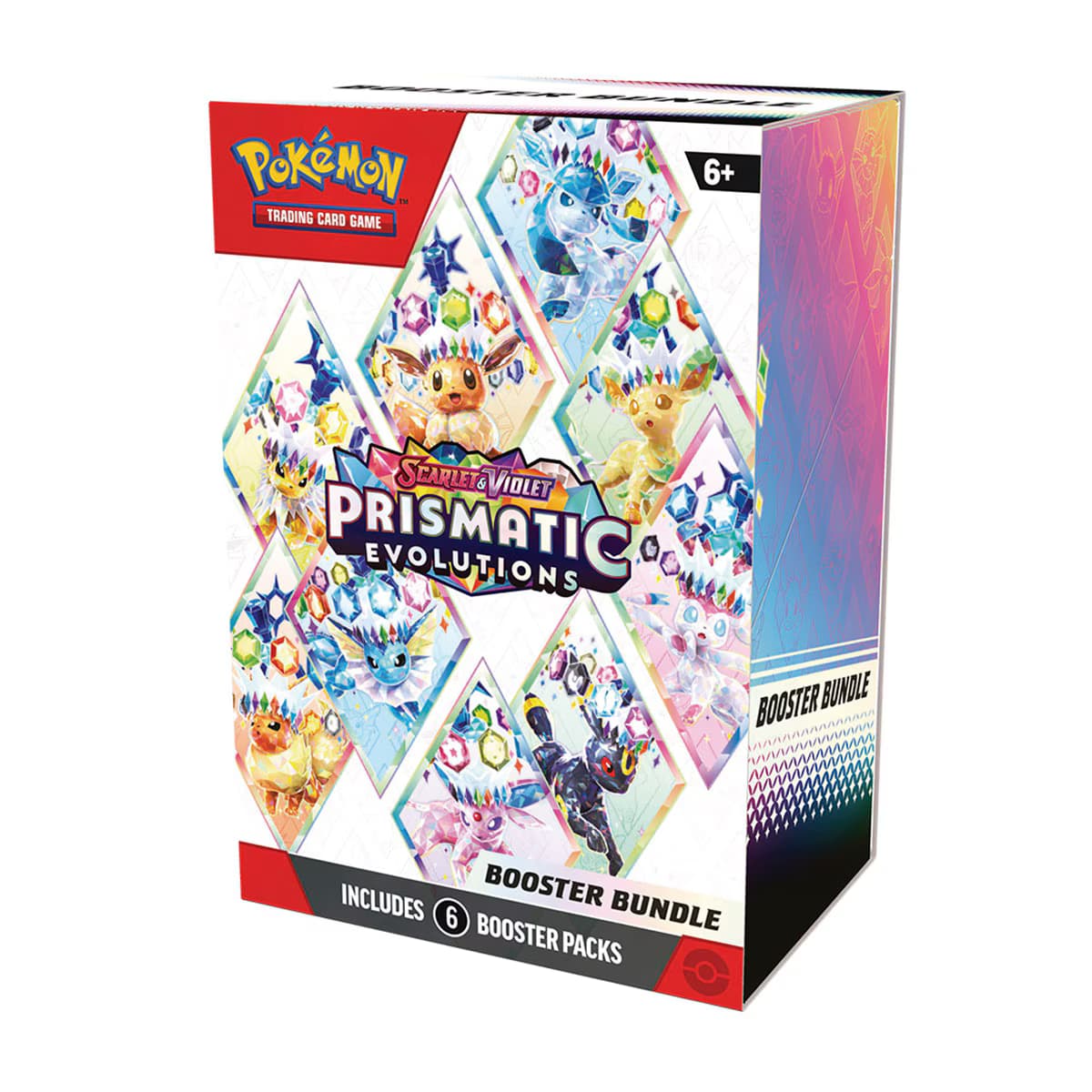 Set de 6 sobres de cartas en ingles Pokémon Bandai