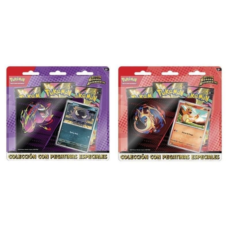 Pokemon Tcg Heroes Ascendentes Coleccion Con Pegatinas Especiales