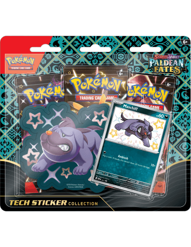 POKEMON DESTINOS PALDEA STICKER COLLECTION MASCHIFF - CAST