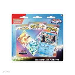 Pokémon Collezione Evoluzioni Prismatiche con Adesivo Glaceon - ITA