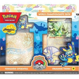 Pokémon 2024 World Championship Deck — Fernando Cifuentes - Iron Thorns ex - Masters Division Champion — Inglés