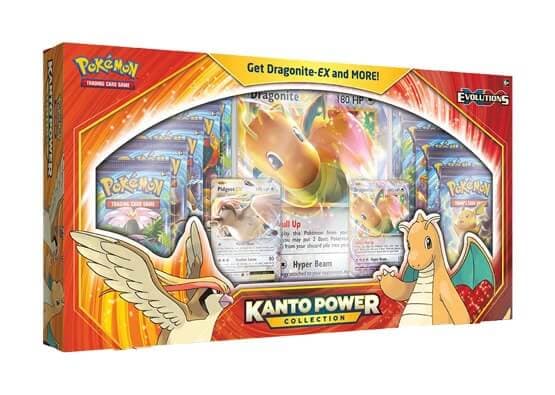 Pokemon Kanto Power Collection Dragonite Box — Inglés