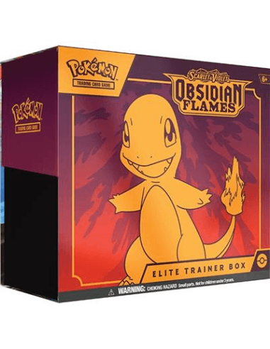 POKEMON TCG - CAJA DE ENTRENADOR ELITE - LLAMAS OBSIDIANA