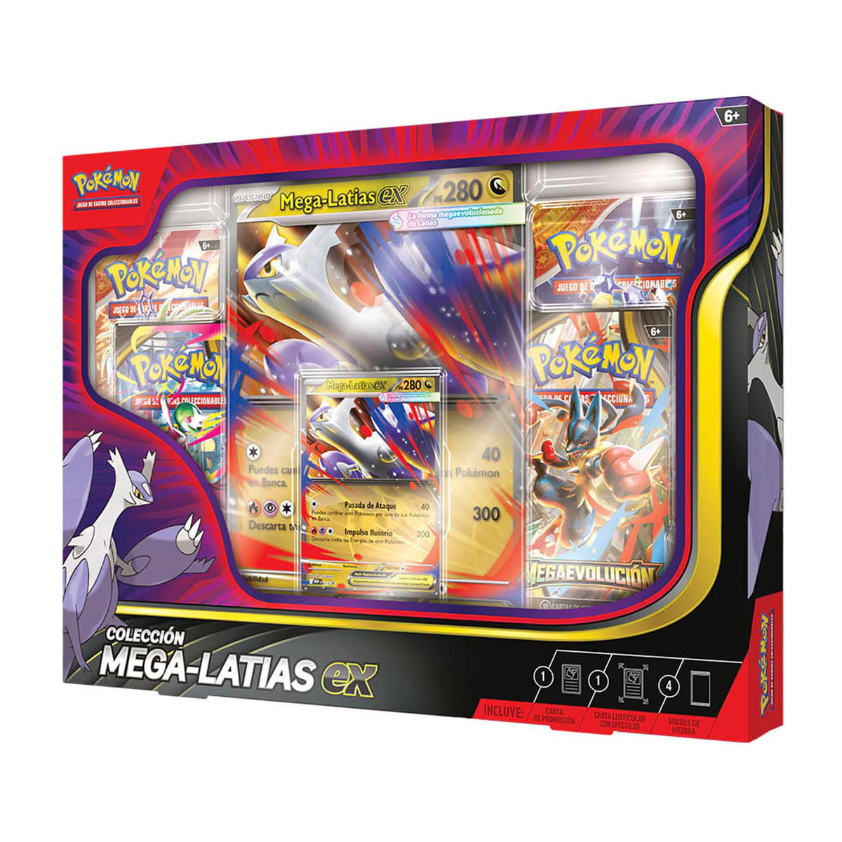 Caja Juego de Cartas Ex Pokémon