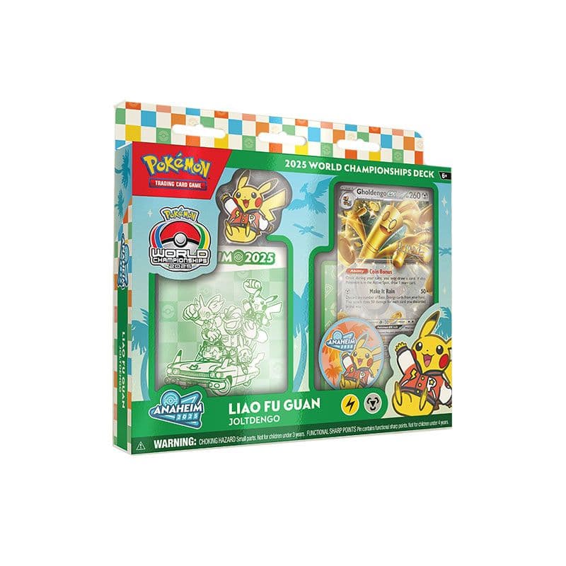 Pokémon TCG: 2025 World Championship Deck: Liao Fu Guan — Inglés
