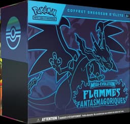 Coffret Pokémon Dresseur d'Elite - Méga-Évolution - Flammes Fantasmagoriques [ME02] - FR