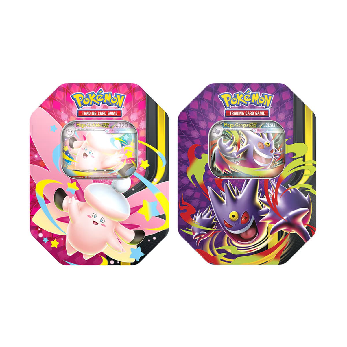 LATA MEGA EX JCC Pokémon Bandai Modelos surtidos