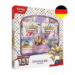 Pokémon - Karmesin & Purpur: 151 Caja colección Simsala ex - Alemán