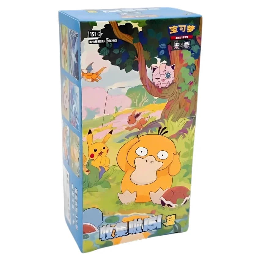 Booster Box 151 Hope Slim - Serie 2 Psyduck- Pokemon - Chino - Cartas Pokemon Original Sellado