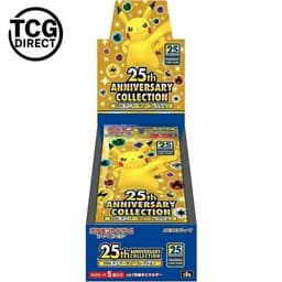 Display 25th Anniversary Collection 10 Booster Pokémon Japonais