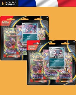 Pokémon - Duo Tripack ME02 Flammes Fantasmagoriques - Version Française