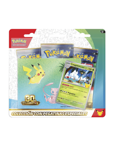 Colección con Pegatinas Especiales Exeggutor de Alola – Celebración 30.º Aniversario