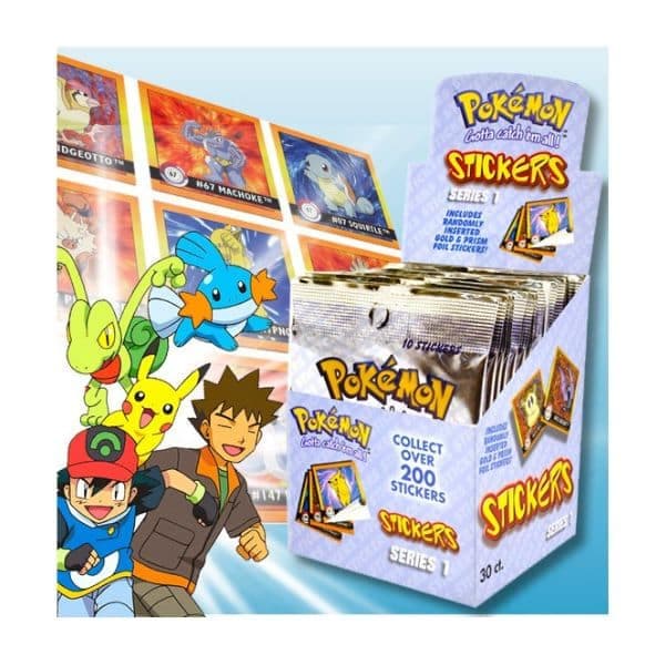 1999 Stickers Pokémon Series 1