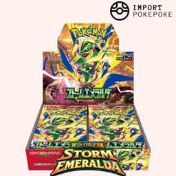 Exhibidor Mega Tormenta Esmeralda - M - Japonés — 15 Boosters (origine Pokémon Center sans quotas)