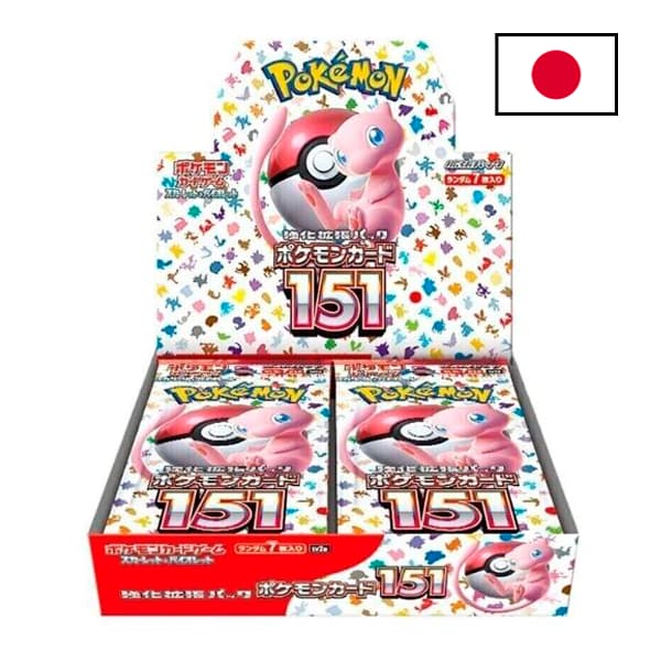 Pokémon 151 - Caja 20 Sobres - Pokemon — Japonés