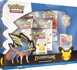 Pokemon TCG Celebrations Deluxe Pin Collection — Inglés