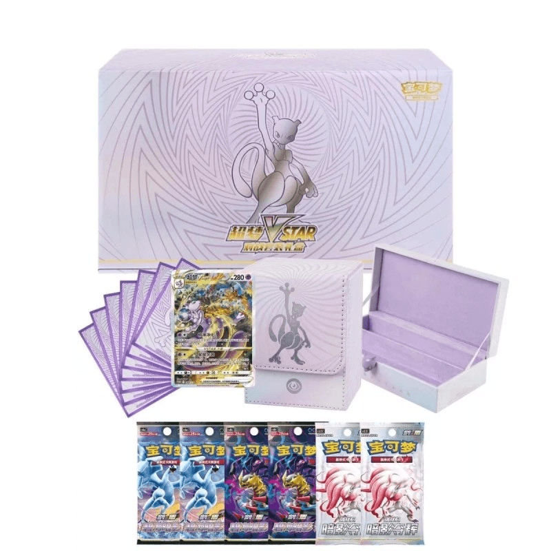 Caja Exclusiva ETB Mewtwo VStar Chino