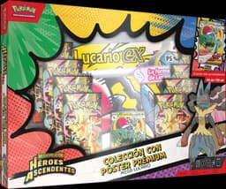 Blíster Megaevolucion - Héroes Ascendentes Colección con Póster Premium ESPAÑOL — Mega-Lucario