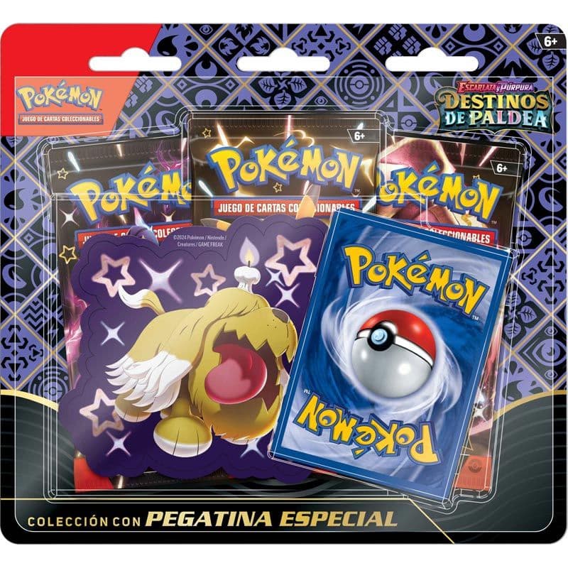 Pokémon JCC: Escarlata y Púrpura Destinos de Paldea - Tech Sticker Greavard