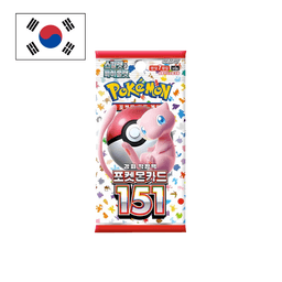 Sobre de Pokémon 151 - KOR - (SV2A)