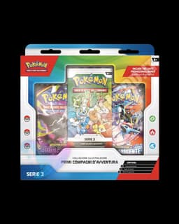 Pokémon collezione Illustrazione “Primi compagni di avventura” | Serie 3 | ITA