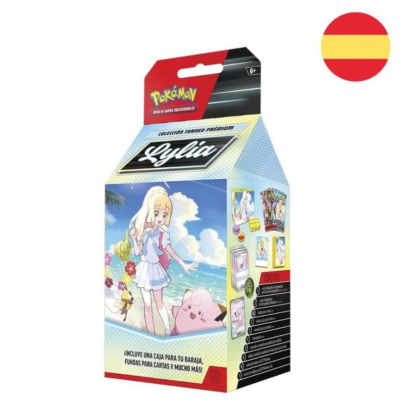 Juego cartas coleccionables Premium Tournament Juntos Nuevos de Aventuras Pokemon español