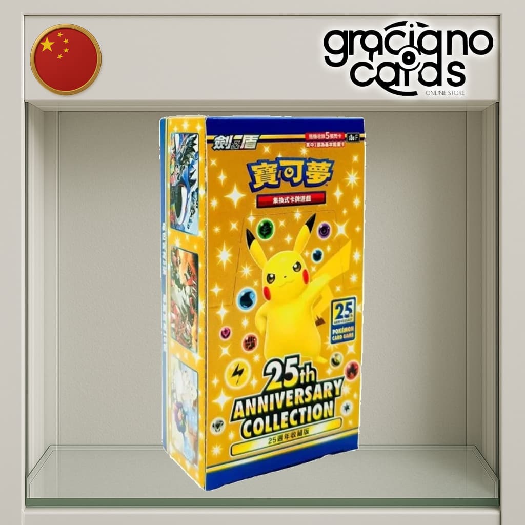 25th Anniversary Collection- Chino | Cartas Pokémon | 2021