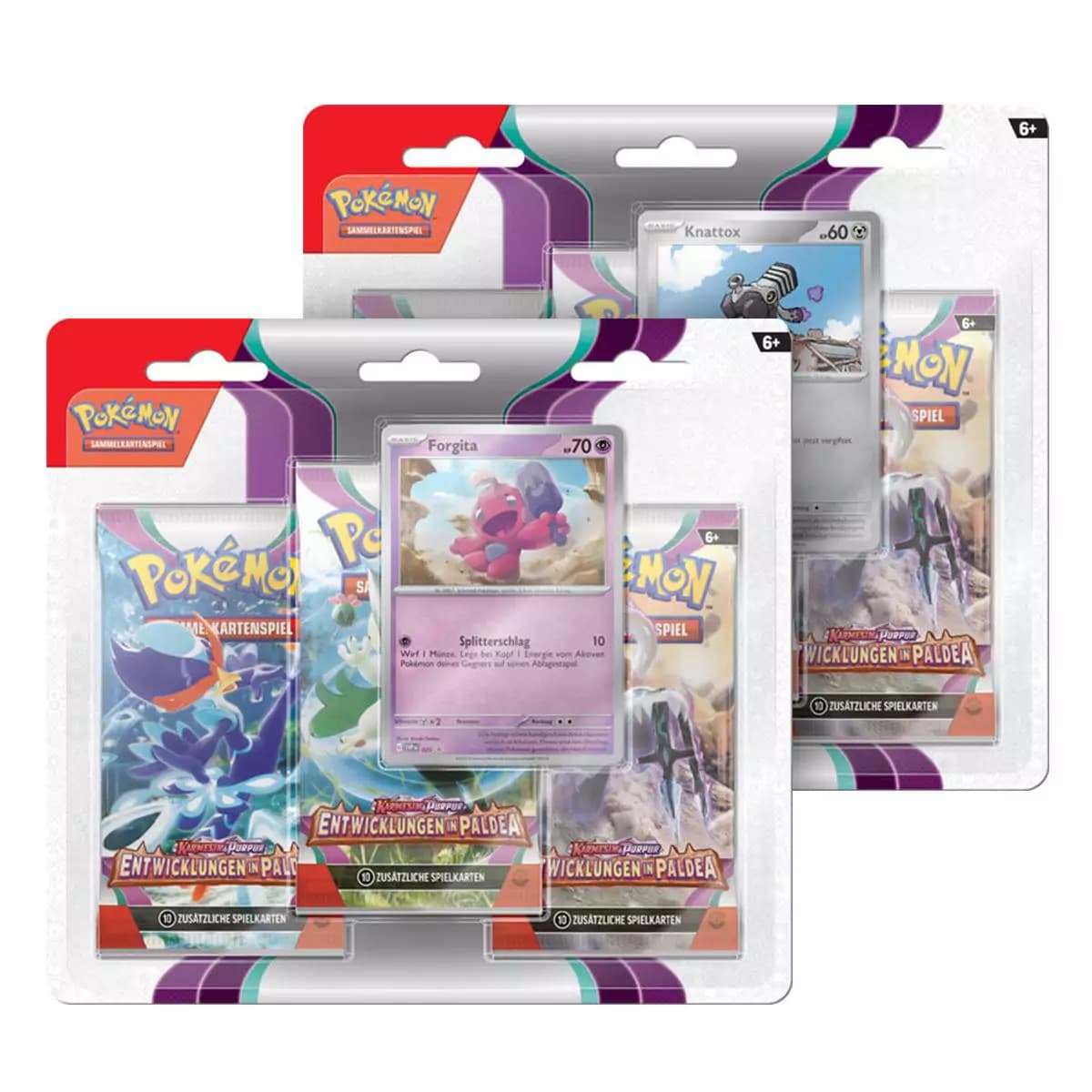 Pokémon Entwicklungen in Paldea Blister DE