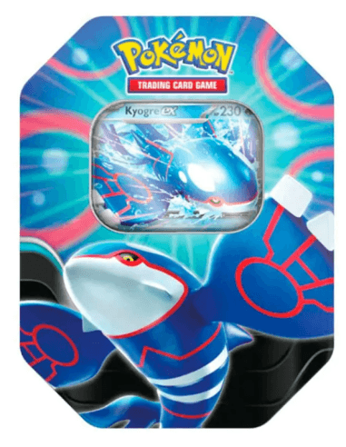 POKEMON TCG - SPRING EX TIN KYOGRE