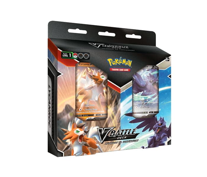PRO SIN LÍMITES - Precio PRO: 27.99€ Baraja combate V - Lycanroc vs Corviknight - Español