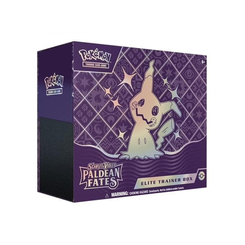 Caja de Cartas Entrenador de Élite 4.5 Pokémon Escarlata/Púrpura Inglés