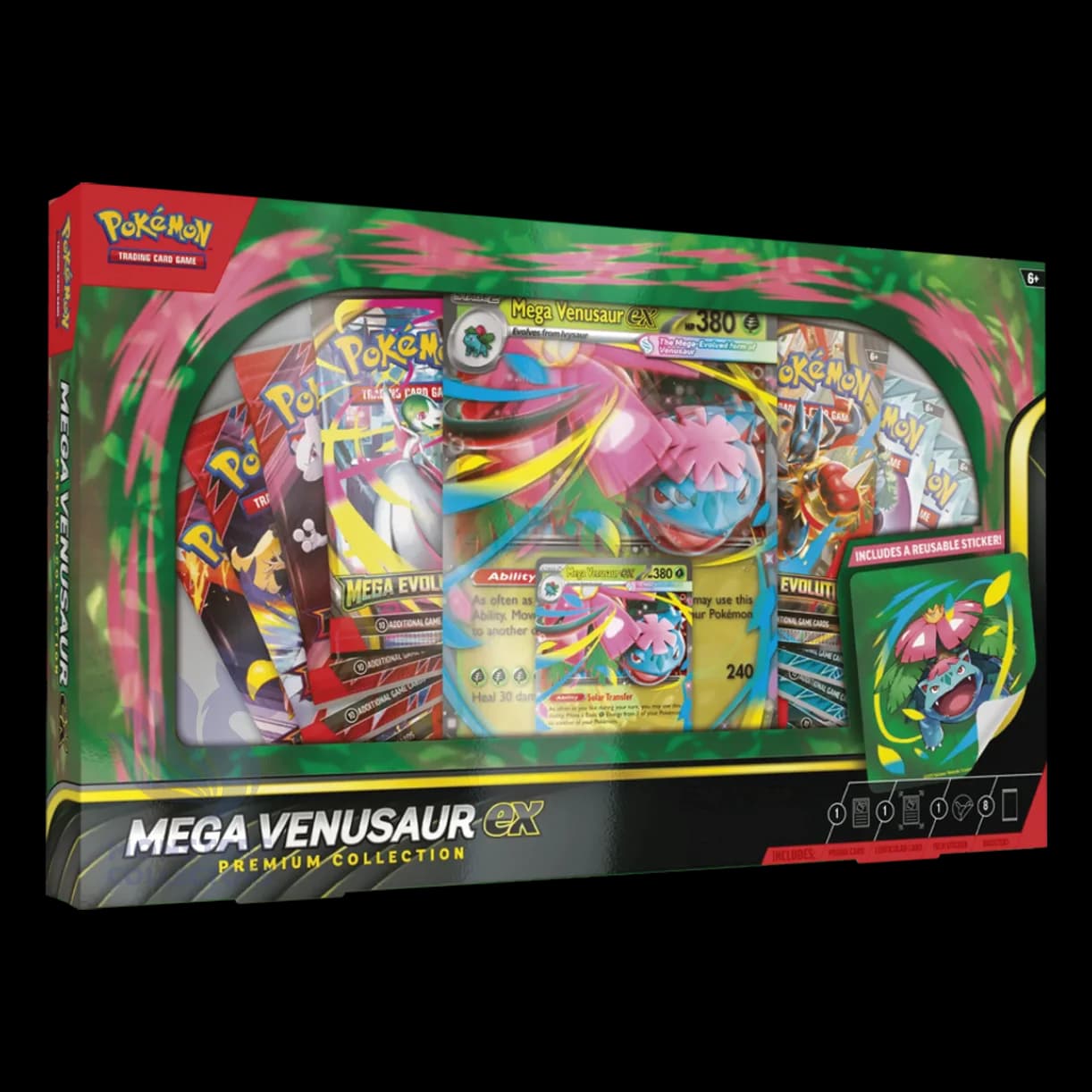 Mega-Venusaur ex Pokémon Colección Lenticular Español