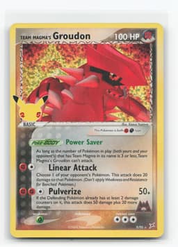 Team Magma's Groudon 9 - Celebrations: Classic Collection — Inglés