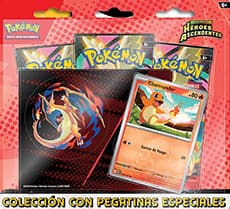 [PKM] Blíster de 3 sobres + Promo - Héroes Ascendentes(Castellano) — Charmander