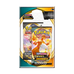 Booster sous Blister | Pokémon | Épée et Bouclier | Ténèbres Embrasées (EB03) | 🇫🇷 — Dracaufeu
