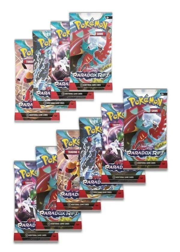 10 Booster Pakker fra SV04 Paradox Rift — Inglés