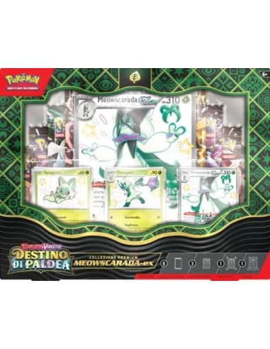 Blister Cartas Pokémon Meowscarada EX Colección Premium