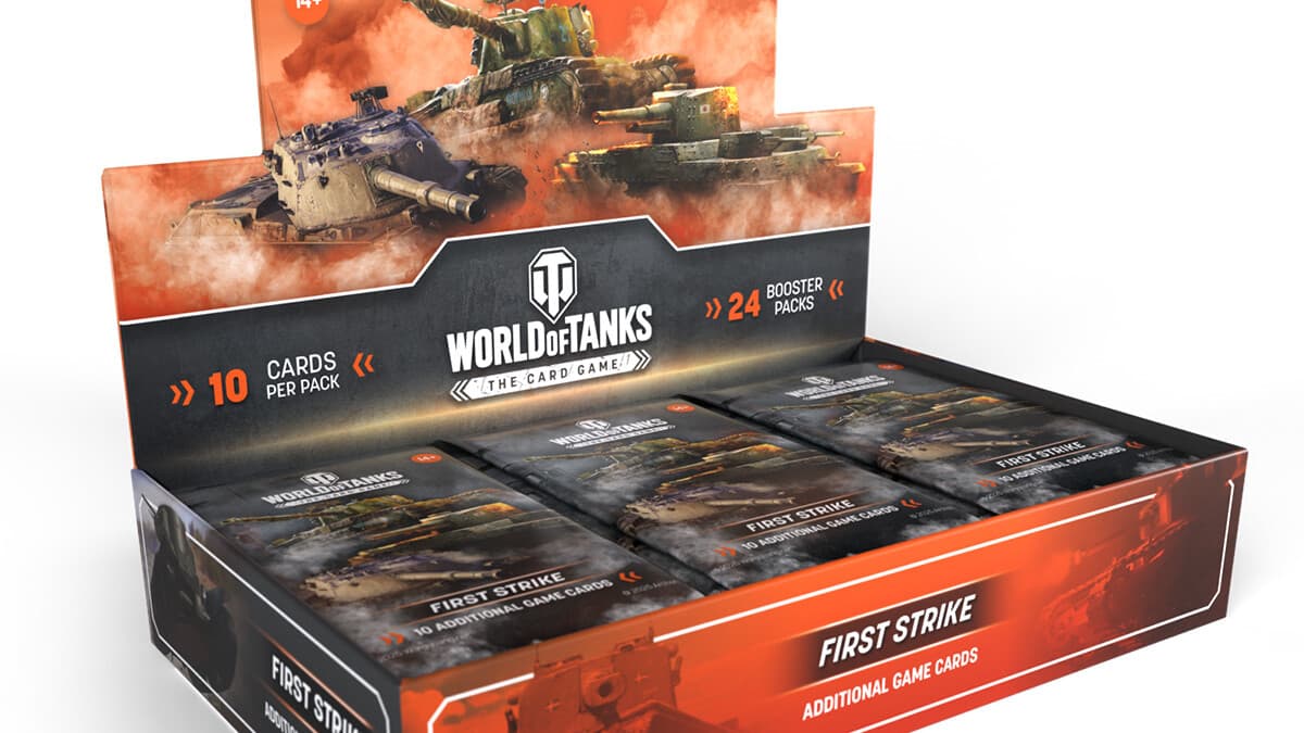 World of Tanks TCG: First Strike - Caja de 24 Sobres (Inglés)