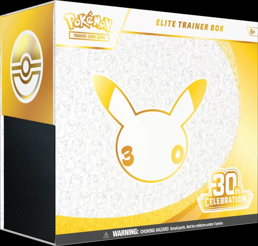 Pokémon Celebration 30th Anniversary Elite Trainer Box, the prize of the Christmas Drop